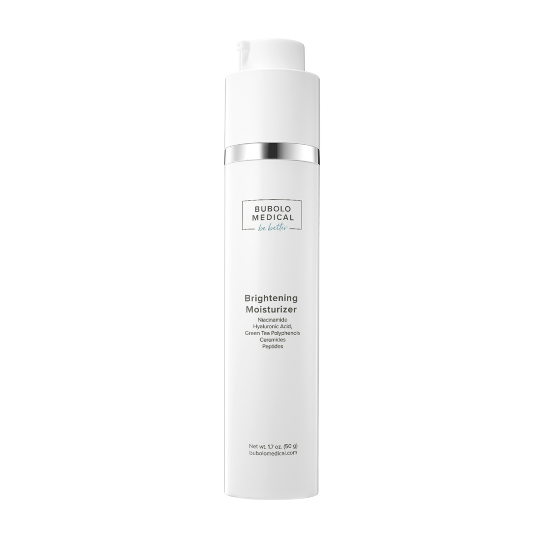 brightening moisturizer with niacinamide and hyaluronic acid for hydration and anti-aging care